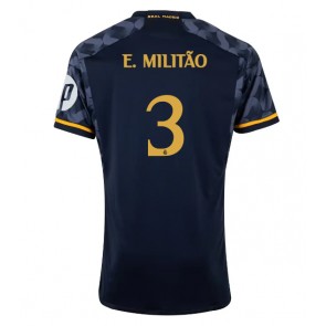 Real Madrid Eder Militao #3 Gostujuci Dres 2023-24 Kratak Rukavima